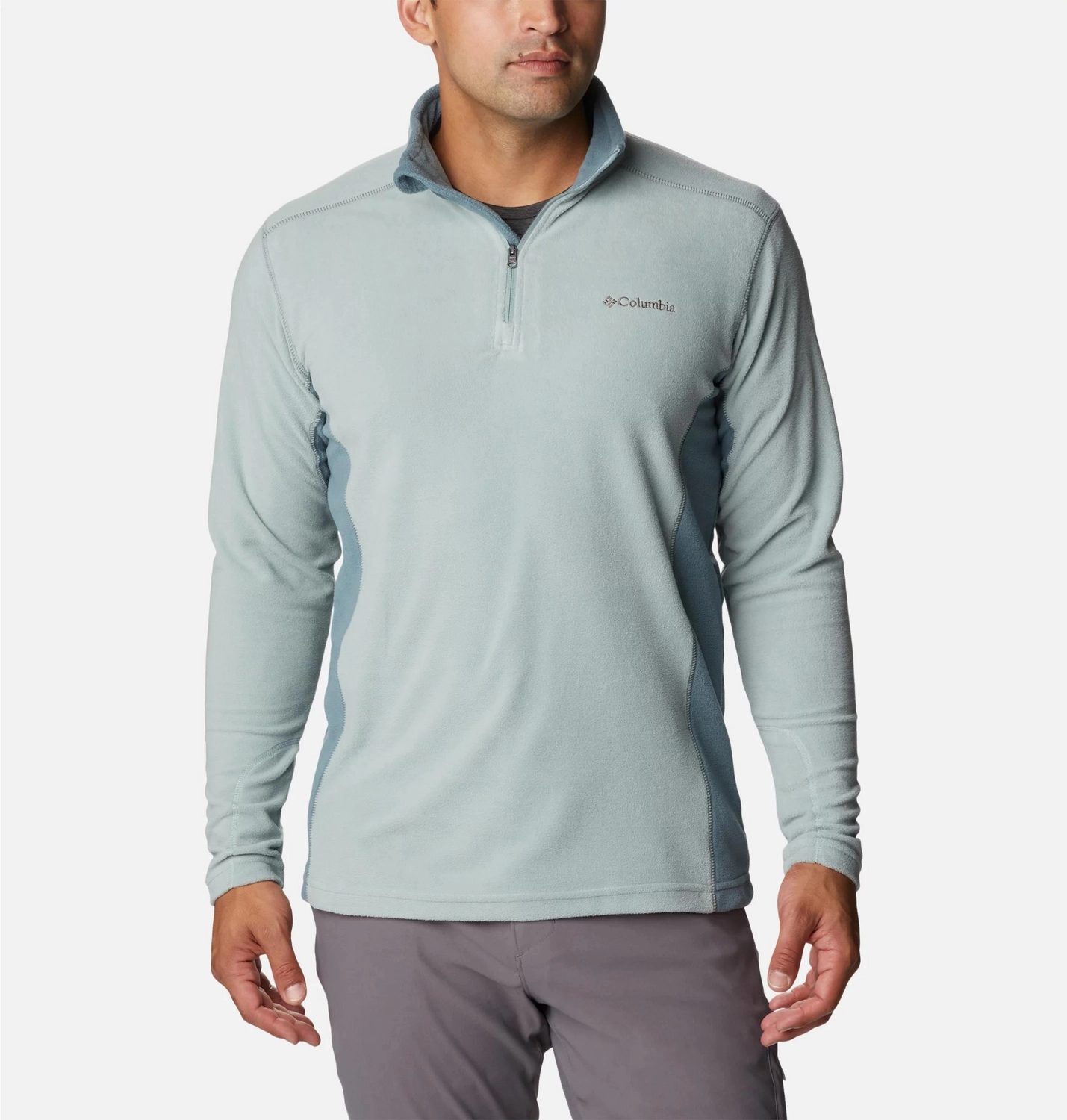 Longsleeve Columbia Men Klamath Range II Half Zip Niagara Metal 3 Longsleeve Columbia Men Klamath Range II Half Zip Niagara Metal
