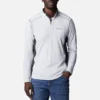 Longsleeve Columbia Men Klamath Range II Half Zip Nimbus Grey Shark -Columbia 001em6503 043 f om