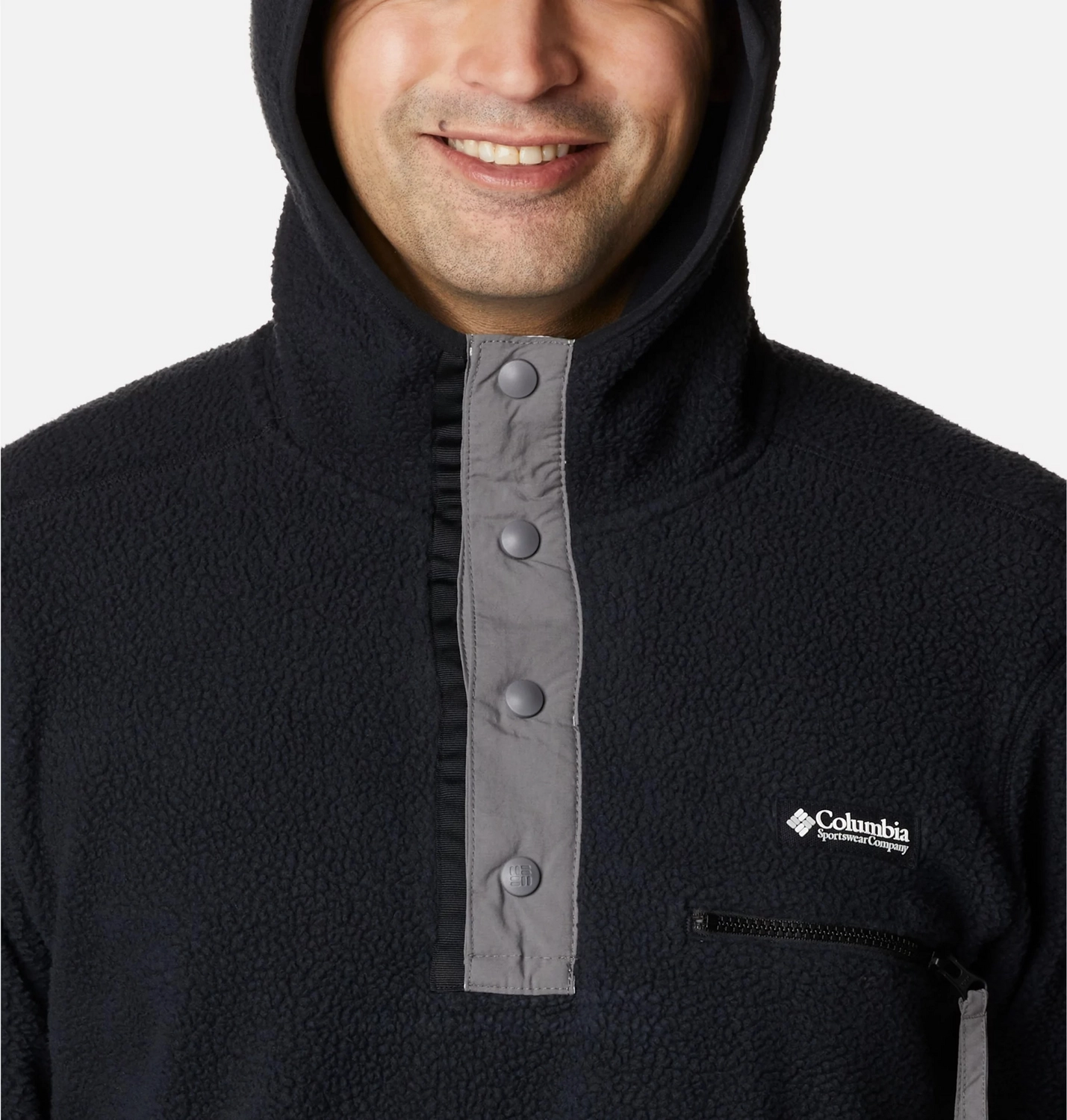 Trui Men Columbia Helvetia Hoodie Black 6 Trui Men Columbia Helvetia Hoodie Black - Afbeelding 4