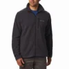 Vest Columbia Men Fast Trek II Full Zip Fleece Shark Black