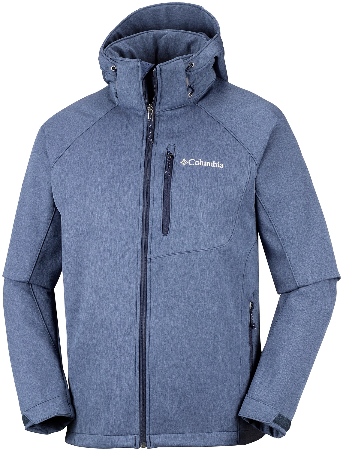 Jas Columbia Men Cascade Ridge II Softshell Collegiate Navy Heather 3 Jas Columbia Men Cascade Ridge II Softshell Collegiate Navy Heather