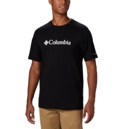 T-Shirt Columbia Men's CSC Basic Logo Short Sleeve Black