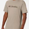 T-Shirt Columbia Men's CSC Basic Logo Short Sleeve Ancient Fossil