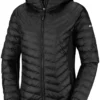 Jas Columbia Women Powder Lite Light Hooded Black