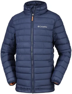 Jas Columbia Youth Powder Lite Boys Collegiate Navy