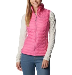 Bodywarmer Columbia Women Powder Pass Wild Geranium
