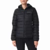 Jas Columbia Women Lake 22 Down Hooded Black -Columbia 1 1859682 010 f conversion1