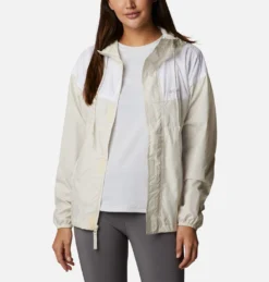 Jas Columbia Women Flash Challenger Windbreaker Chalk White