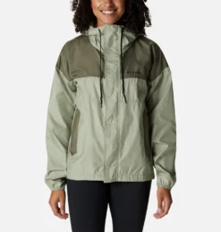 Jas Columbia Women Flash Challenger Windbreaker Safari Stone