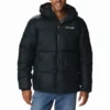 Jas Men Columbia Puffect Hooded Jacket Black