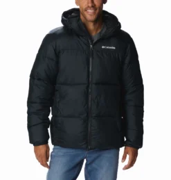 Jas Men Columbia Puffect Hooded Jacket Black