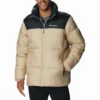 Jas Men Columbia Puffect II Jacket Ancient Fossil -Columbia 1 2025821 271 f