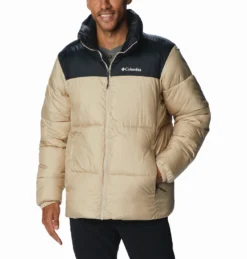 Jas Men Columbia Puffect II Jacket Ancient Fossil