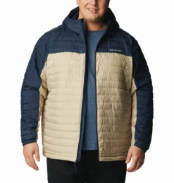 Jas Columbia Men Silver Falls Hooded Ancient Fossil