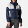 Jas Columbia Women Flash Challenger Cropped Windbreaker Nocturnal White -Columbia 1 217f3cdd 5700 4a61 935c 76765ccc2d40