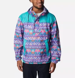 Jas Columbia Men Challenger Windbreaker Purple Lotus