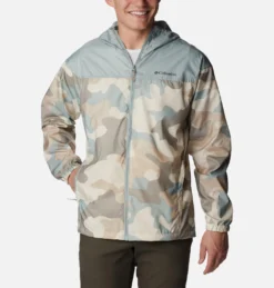 Jas Columbia Men Flash Challenger Novelty Windbreaker Niagara Mod Camo