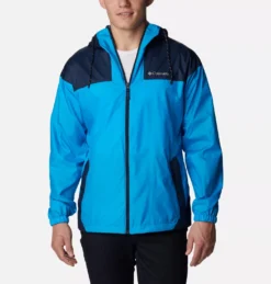 Jas Columbia Men Flash Challenger Windbreaker Compass Blue
