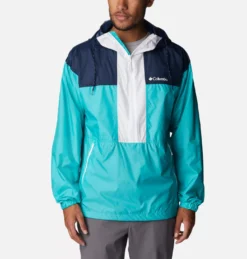 Jas Columbia Men Flash Challenger Anorak Bright Aqua