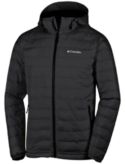 Jas Columbia Men Powder Lite Hooded Black