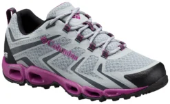 Trailrunning Schoen Columbia Women Ventrailia 3 Low Outdry Earl Grey Intense Violet
