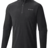 Trui Columbia Men Klamath Range II Half Zip Black