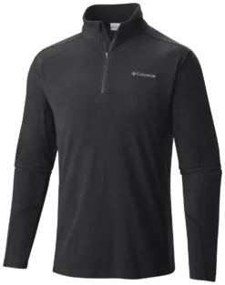 Trui Columbia Men Klamath Range II Half Zip Black