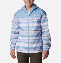 Jas Columbia Men Flash Challenger Novelty Windbreaker Purple Tint Hor