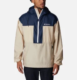 Jas Columbia Men Flash Challenger Anorak Ancient Fossil
