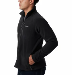 Vest Columbia Men Fast Trek II Full Zip Fleece Black -Columbia 1420421 010 a2