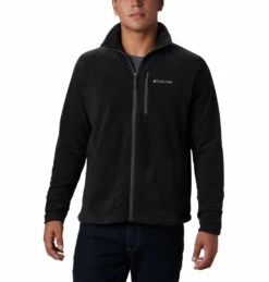 Vest Columbia Men Fast Trek II Full Zip Fleece Black -Columbia 1420421 010 f