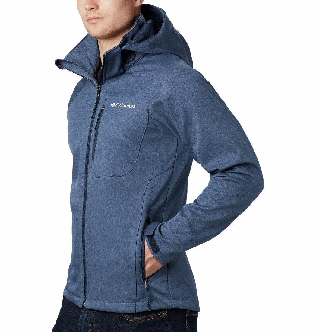 Jas Columbia Men Cascade Ridge II Softshell Collegiate Navy Heather 8 Jas Columbia Men Cascade Ridge II Softshell Collegiate Navy Heather - Afbeelding 6