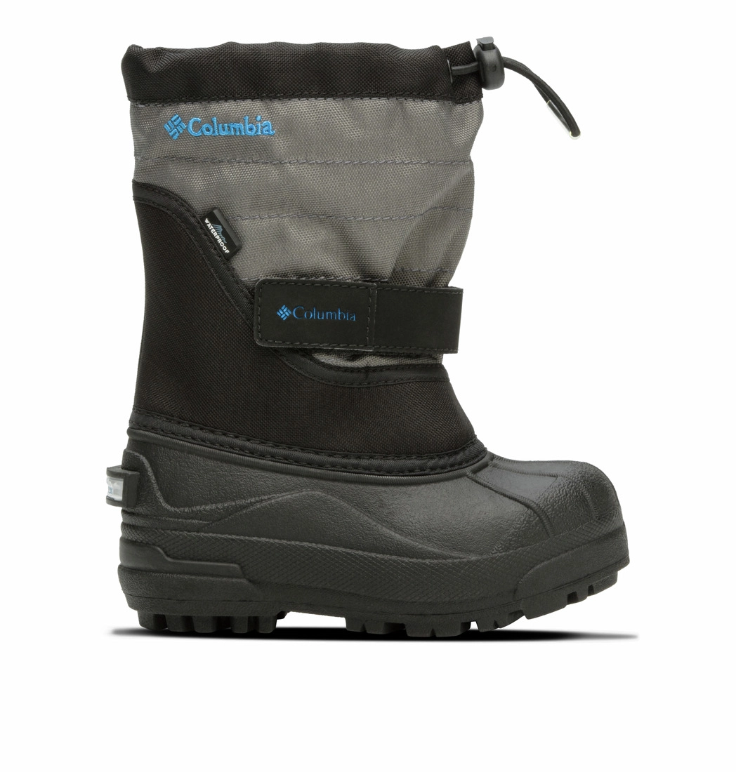 Snowboot Columbia Childrens Powderbug Plus II Grey 4 Snowboot Columbia Childrens Powderbug Plus II Grey - Afbeelding 2