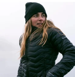 Jas Columbia Women Powder Lite Hooded Nocturnal Dark -Columbia 1699071 470 1