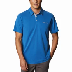 Polo Columbia Men Nelson Point Polo Bright Indigo