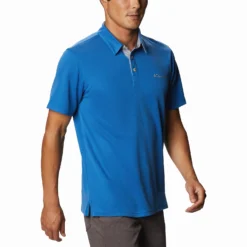 Polo Columbia Men Nelson Point Polo Bright Indigo -Columbia 1772721 432 a3