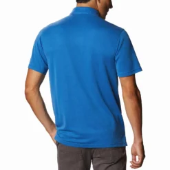 Polo Columbia Men Nelson Point Polo Bright Indigo -Columbia 1772721 432 b