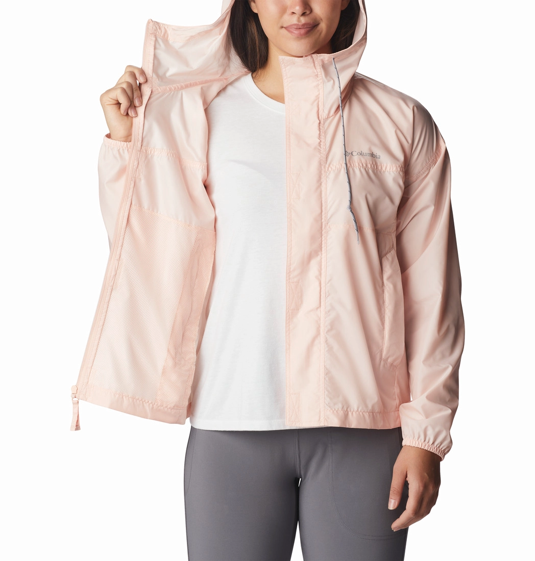 Jas Columbia Women Flash Challenger Windbreaker Peach Blossom 4 Jas Columbia Women Flash Challenger Windbreaker Peach Blossom - Afbeelding 2