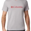 T-Shirt Columbia Men's CSC Basic Logo Short Sleeve Columbia Grey Heather -Columbia 1 267
