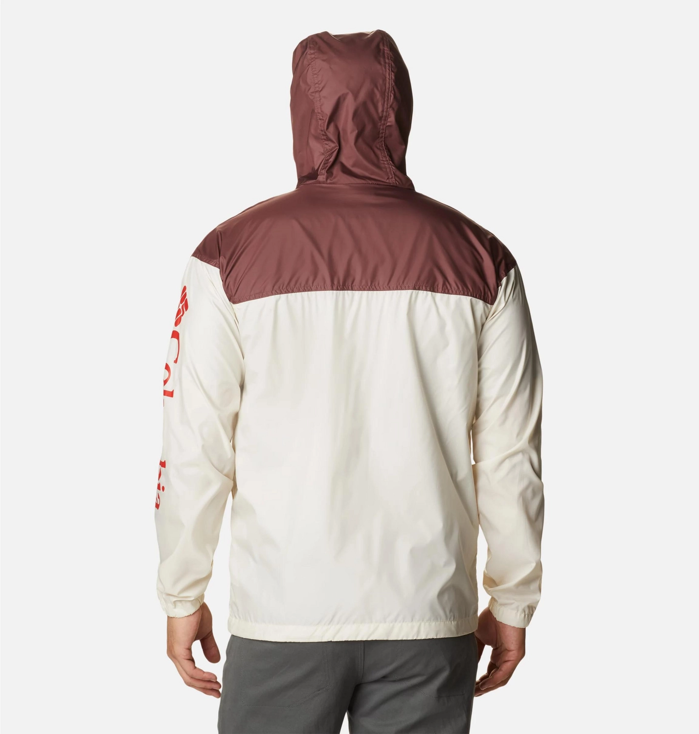 Jas Columbia Men Flash Challenger Novelty Windbreaker Chalk Light 4 Jas Columbia Men Flash Challenger Novelty Windbreaker Chalk Light - Afbeelding 2