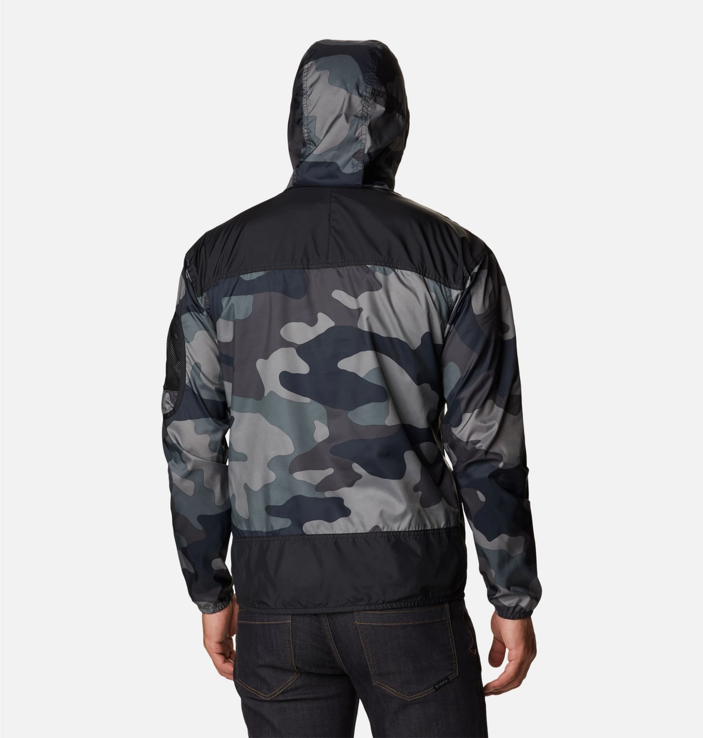 Jas Columbia Men Challenger Windbreaker Black Mod Camo 4 Jas Columbia Men Challenger Windbreaker Black Mod Camo - Afbeelding 2