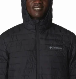 Jas Columbia Men Silver Falls Hooded Black -Columbia 2 2034501 010 a2