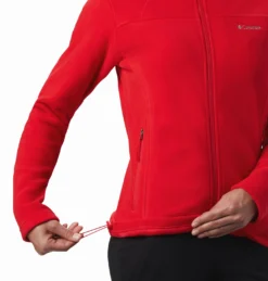 Vest Columbia Women Fast Trek II Jacket Red Lily -Columbia 3 1465351 658 a2 conversion1