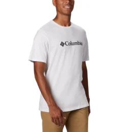 T-Shirt Columbia Men's CSC Basic Logo Short Sleeve White -Columbia 3 1680053 100 a2