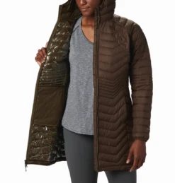 Jas Columbia Women Powder Lite Mid Olive Green -Columbia 3 1748311 319 a2 conversion1