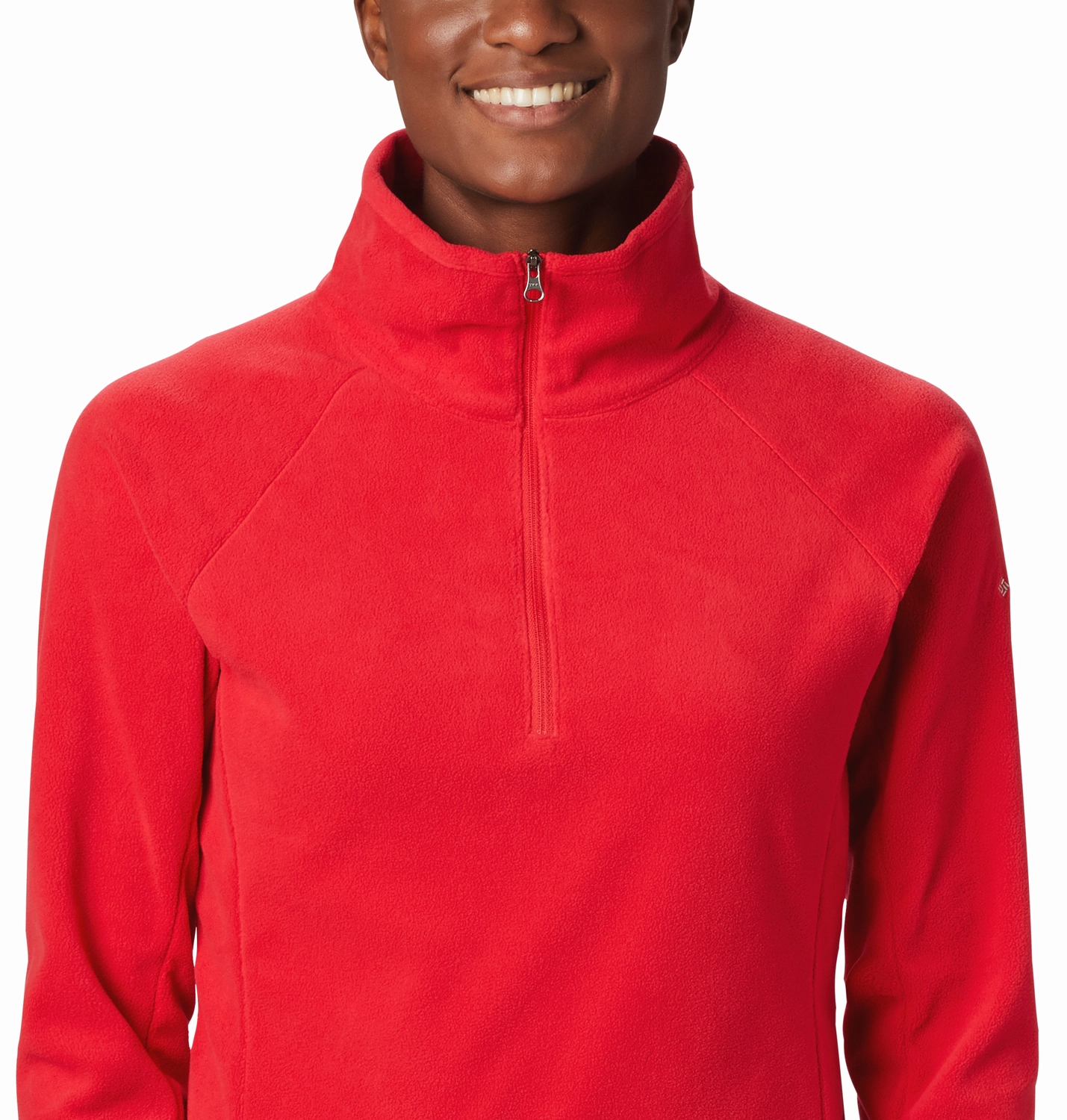 Vest Columbia Women Glacial IV 1/2 Zip Red Lily 5 Vest Columbia Women Glacial IV 1/2 Zip Red Lily - Afbeelding 3