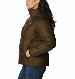 Jas Women Columbia Puffect Jacket Olive Green -Columbia 3 1864781 319 a1