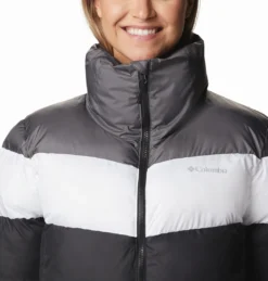 Jas Women Columbia Puffect Color Blocked Jacket Black White City Grey -Columbia 3 1955101 010 a220 20kopie20 20kopie