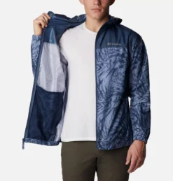 Jas Columbia Men Flash Challenger Novelty Windbreaker Bluestone Dye -Columbia 3 1c5598a3 c176 418e a77b 4d1dbf78eab2