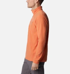 Longsleeve Columbia Men Klamath Range II Half Zip Desert Orange -Columbia 3 em6503 849 a1 om